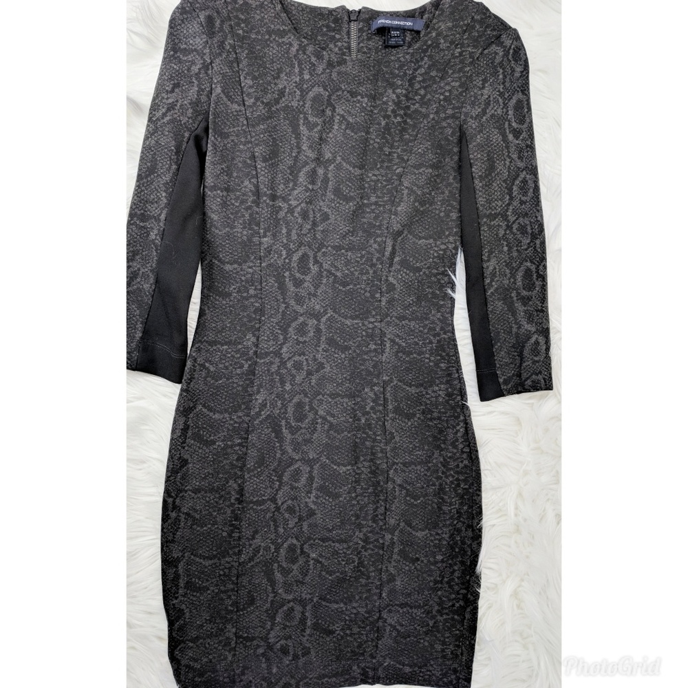 French Connection Snake Print Mini Dress #116 animal print